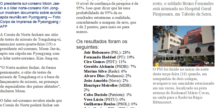 Coreia do Norte e Coreia do Sul assinam acordo