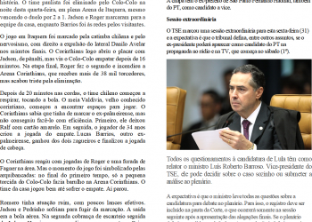 Prazo para PT substituir a chapa termina hoje