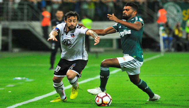 Palmeiras vence Colo Colo por 2 x 0 em jogo da libertadores