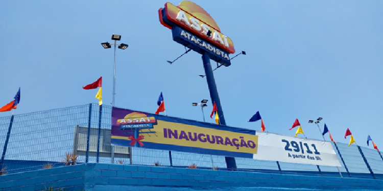 Nesta Quinta Feiras (29) a partir da 9 horas será inaugurada a nova loja do Assai Atacadista em Guarulhos São Paulo