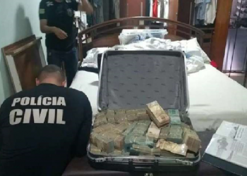 Polícia encontra mala com R$ 1,2 mi em propriedade ligada a João de Deus