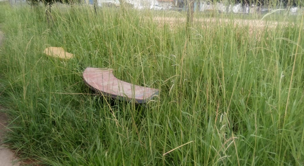 Praça Celso Daniel no jardim Maria Dirce pede socorro Guarulhos São Paulo