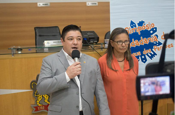 Deputado Marcio Nakashima participa do simpósio da cidadania na Câmara municipal de Bom Jesus dos Perdões