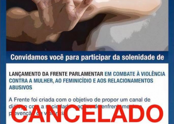 Evento Cancelado por motivo de força maior