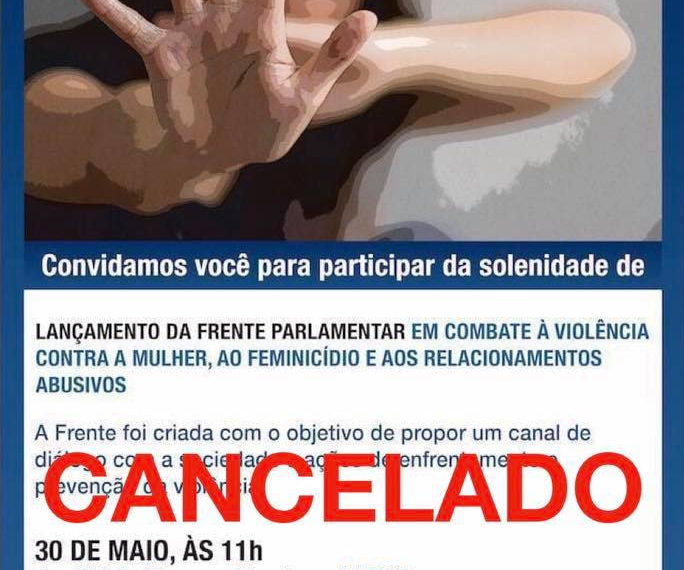 Evento Cancelado por motivo de força maior