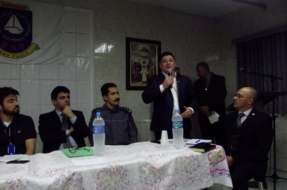 Deputado Márcio Nakashima prestigia posse da nova diretoria Do CONSEG Taboão nessa segunda-feira,20