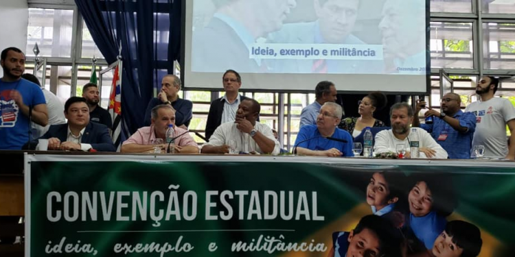 Na manhã deste domingo foi realizado a Convenção Estadual do PDT, na Assembleia Legislativa de São Paulo
