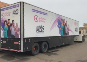 Carreta da mamografia inicia mutirão de atendimento em Mairinque até o dia 7