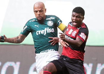 Após guerra de liminares o Palmeiras empatou com o Flamengo em 1 a 1 na tarde desse domingo no Allianz Parque