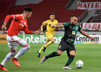 America mineiro larga na frente nas quartas da Copa do Brasil ao vencer o Internacional por 1 a 0, nessa quarta-feira no Beira Rio