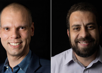 Bruno Covas tem 55% e Boulos 45% no 2º turno, aponta pesquisa