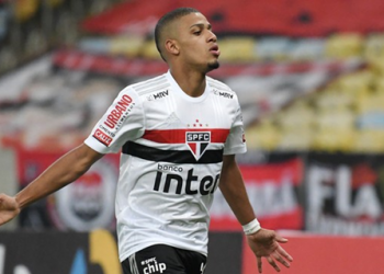 Com dois gols de Brenner, SPFC sai na frente nas quartas de final da Copa do Brasil
