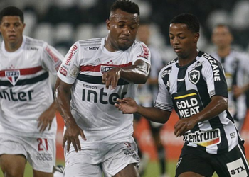 Luciano perder pênalti na derrota do São Paulo para o Botafogo por 1 a 0, na noite desta segunda-feira, no Engenhão