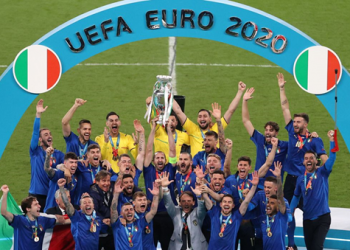 Itália empata em 1 a 1 com a Inglaterra em casa e conquista a Eurocopa