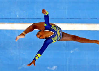 Rebeca usa pandemia para se conectar consigo mesma e brilha com prata