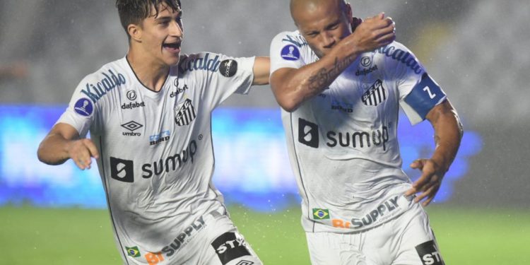 Sul-Americana: com um a menos, Santos abre vantagem sobre Libertad