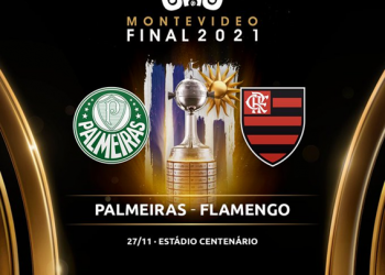 Palmeiras e Flamengo fazem a final da Libertadores no dia 27 de novembro, no Estádio Centenário, em Montevidéu