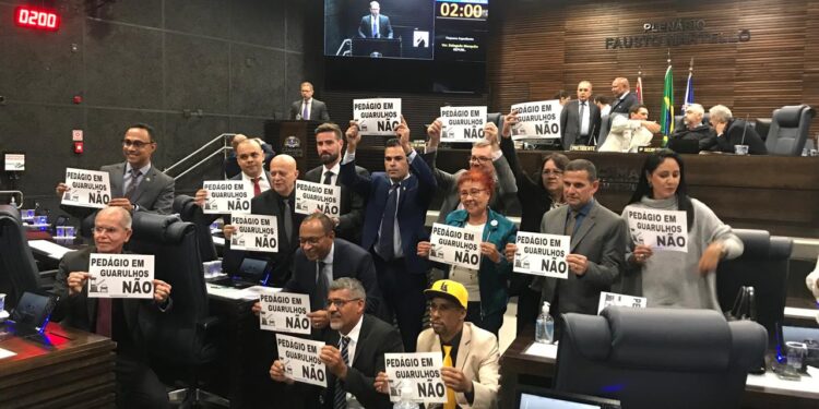 Vereadores de Guarulhos se unem contra cobrança de pedágio nas vias de acesso à cidade