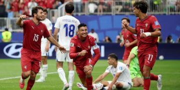 Cristiano Ronaldo faz dois gols e Portugal vence o Uzbequistão por 5×0